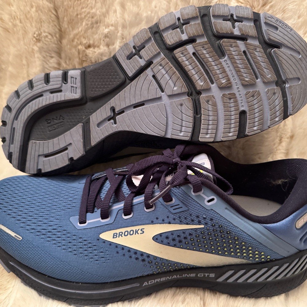 Brooks Women’s Adrenaline GTS Blue with Gray Accents
